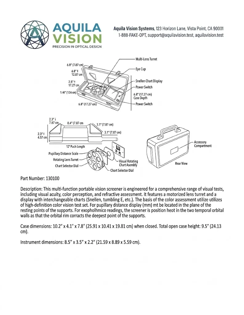 Aquila Vision user guide